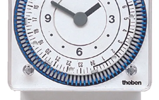 THEBEN SYN 169 s Analoge Tageszeitschaltuhr 1 Kanal, ohne Gangreserve, 96 Schaltsegmente