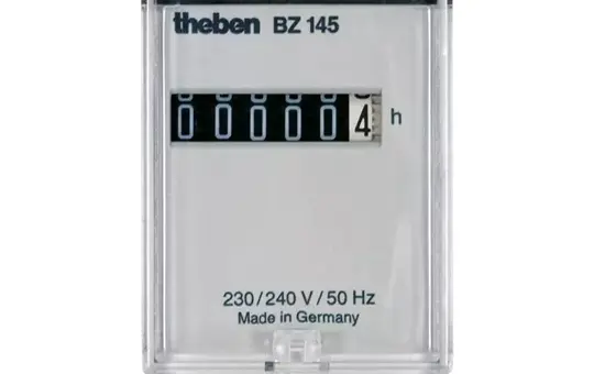 THEBEN BZ 145 24V Betriebsstundenzähler REG mit Synchronmotorantrieb, 24 V