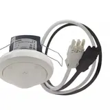 THEBEN theRonda S360-100 UP WIN Decken-Präsenzmelder 360°, Winsta Stecker, 1 Kanal Licht | weiß | 50 m²