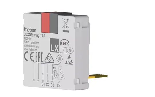 THEBEN LUXORliving T4.1 Tasterschnittstelle 4-fach, 10 mA