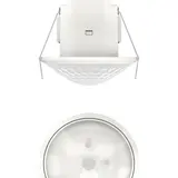 THEBEN theMova S360-100 DE WH PIR-Bewegungsmelder 360°, Deckenmontage, Einbau | weiß