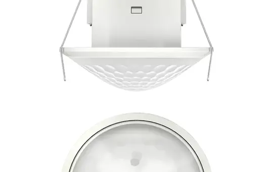 THEBEN theMova S360-101 DE WH PIR-Bewegungsmelder 360°, Deckenmontage, Einbau, für HKL Steuerung | weiß