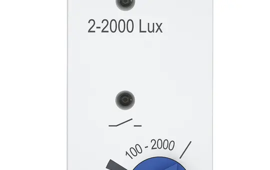 THEBEN LUNA 108 plus AL Analoger Dämmerungsschalter Fixe Ein- und Ausschaltverzögerung, Aufbau