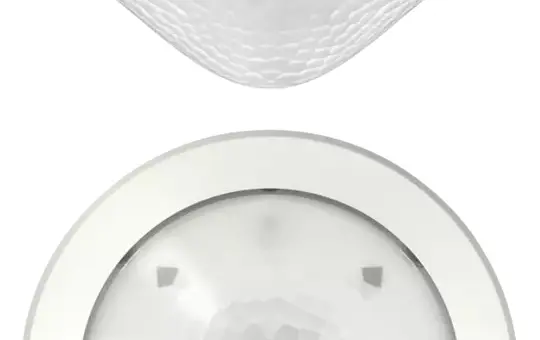 THEBEN theRonda S360 Slave UP Passiv-Infrarot-Präsenzmelder 360°, Slave-Version, Deckenmontage UP | weiß