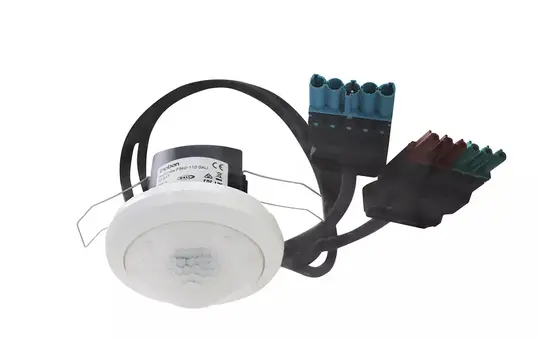 THEBEN theRonda P360-110 DALI SP GST DALI-Präsenzmelder 360°, Wieland Stecker, 1 Tastereingang, broadcast | weiß