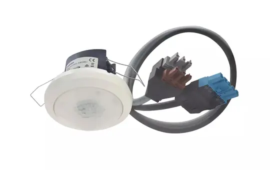 THEBEN theRonda P360-330 DALI SP WIN DALI-Präsenzmelder 360°, Winsta Stecker, Tastereingang, adressierbar | weiß