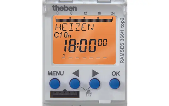 THEBEN RAMSES 366/1 top2 Digital-Uhrenthermostat 1 Zone