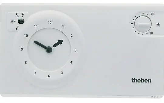 THEBEN RAMSES 721 Analoge-Uhrenthermostat mit Tagesprogramm