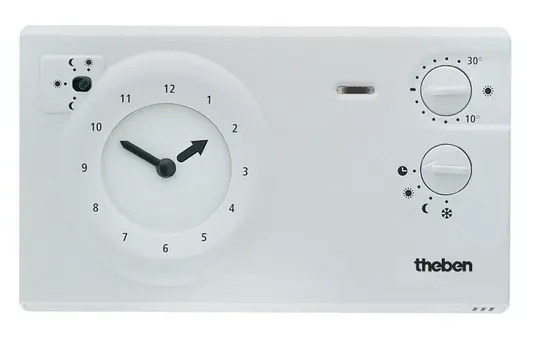 THEBEN RAMSES 722 Analoge-Uhrenthermostat mit Tages- oder Wochenprogramm