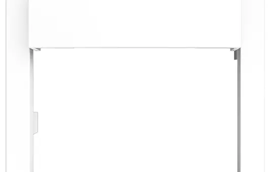 THEBEN Ausgleichsrahmen 45A JUAS WH Jung SERIE A (A 500, A plus, A creation, AS 500) | weiß