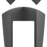 THEBEN 9070903 Eckwinkel theLuxaS Standard | schwarz