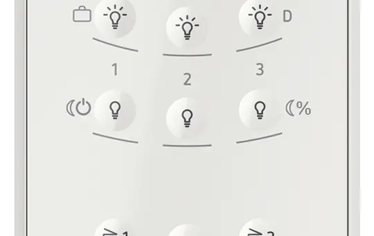 THEBEN theSenda B Fernbedienung für viele Innen- und Außenmelder
