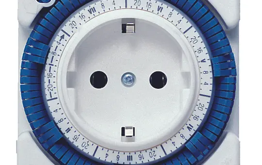 THEBEN theben-timer 27 Analoge Steckdosenschaltuhr 1 Kanal, ohne Gangreserve