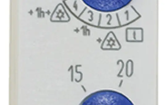 THEBEN ELPA 1 Treppenlicht-Zeitschalter elektronisch, 10 wählbaren Funktionen