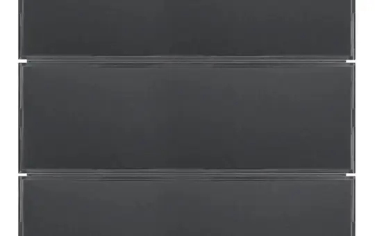 BERKER 80163785 KNX-Tastsensor S.1/B.3/B.7 3-fach, Komfort | alu/anthrazit