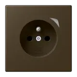 JUNG BTME1521FSAT-L international Steckdose JUNG HOME LS FR/BE | messing antik