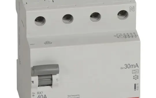 LEGRAND 402075 RX³ FI-Schutzschalter 4-polig 30mA Typ A 40 A