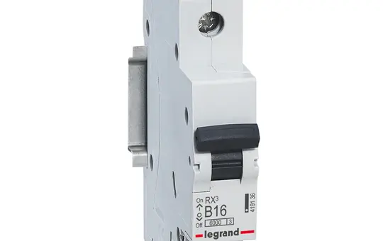 LEGRAND 419136 RX³ Leitungsschutzschalter 1-polig Typ B 16 A, 6 kA
