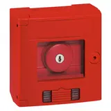 LEGRAND 038009 Sicherheitskasten mit Pilz-Schlüsseltaster | rot