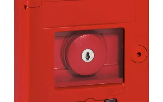 LEGRAND 038009 Sicherheitskasten mit Pilz-Schlüsseltaster | rot