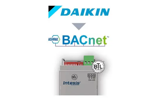 INTESIS IN485DAI001I000 BAC-net-Gateway MS/TP Server Daikin, 1 Inneneinheit