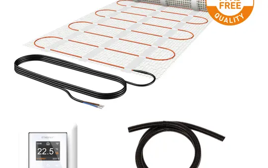 ETHERMA 46173 Netzheizmatten-Set eTOUCH PRO 150 W/m² | 6 m²