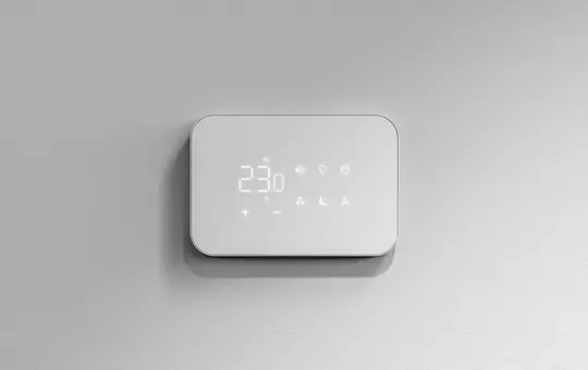 ETHERMA 48087 Externes Raumthermostat zur Steuerung von bis zu 16 FIRE+ICE2