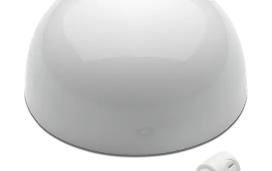 THPG 101090 Baldachin Porzellanhalbkugel | weiß