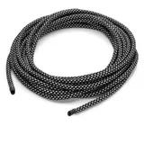 THPG 100593 Textilkabel mit Tragorgan 3 Adern x 0,75 mm² | schwarz/weiß