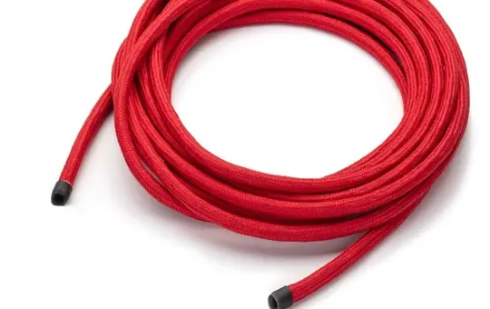 THPG 100709 Textilkabel mit Tragorgan 3 Adern x 0,75 mm² | rot