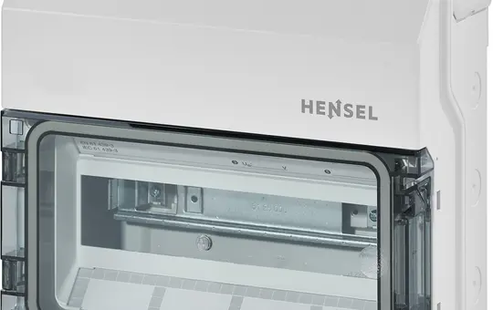 HENSEL KV 9112 Kleinverteiler IP65 1-reihig, 12 TE