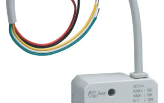 HAGER TYBS692F KNX-Schalt-/Jalousieausgang 2/1-fach. 2 Eingänge, UP, 6 A