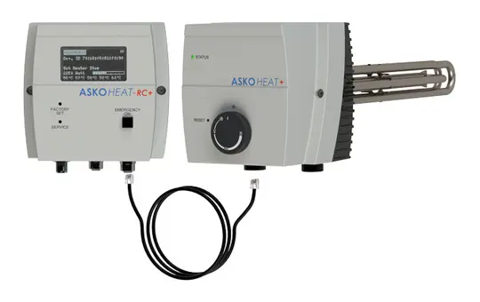 ASKOMA AHIR-TI-plus-4.4 Einschraub-Heizkörper ASKOHEAT+ 2.0 7-stufig, 400 V, 4,4 KW