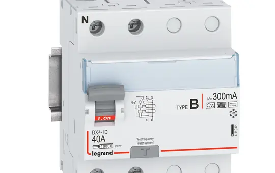 LEGRAND 411961 DX³ FI/LS-Schalter Typ B 300 mA 40 A, 2-polig