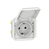 LEGRAND 069640L Einsatz SCHUKO-Steckdose Plexo New 1-fach | ultraweiß