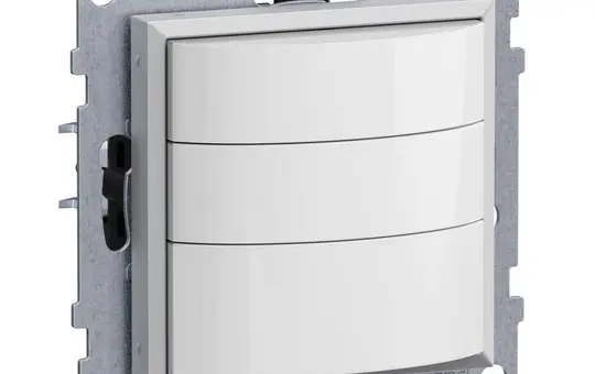 LEGRAND 765705 Einsatz Bewegungsmelder SEANO 3-Leiter, 180°, Komfort | aluminium lackiert