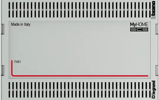 LEGRAND F441 REG Audio/Video Mixer mit 4 Eingängen, 4 Ausgängen