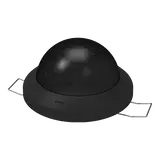 ZENNIO ZPDC30LV2A KNX-Decken-Präsenzmelder Presentia C mit Helligkeitssensor | schwarz