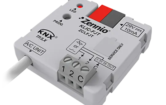 ZENNIO ZCLFJT Klima-Schnittstelle Fujitsu, General, Hiyasu, Fuji Electric