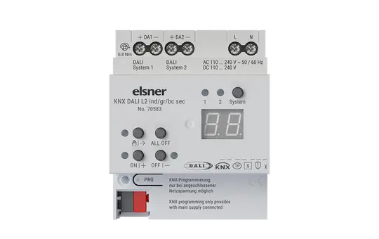 ELSNER 70583 KNX-DALI-Schnittstelle 2 Ausgänge