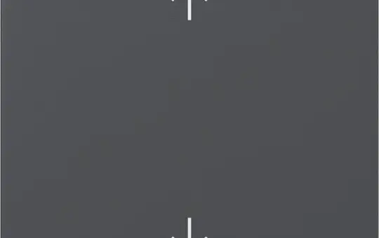 GIRA 361628 beschr. Wippe System 55 1-fach, Pfeile | anthrazit