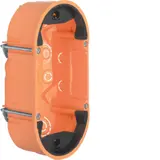 BERKER 1871 Einbaudose 2-fach, TS Sensor | orange