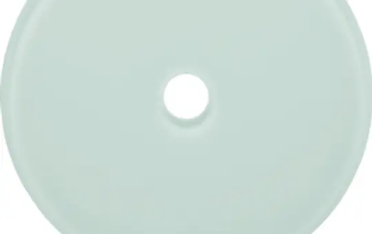 BERKER 109509 Abdeckmittelplatte Serie Glas Drehschalter/-taster | glas polarweiß