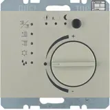 BERKER 75441173 KNX-Temperaturregler K.1/K.5 mit Tasterschnittstelle | edelstahl lackiert