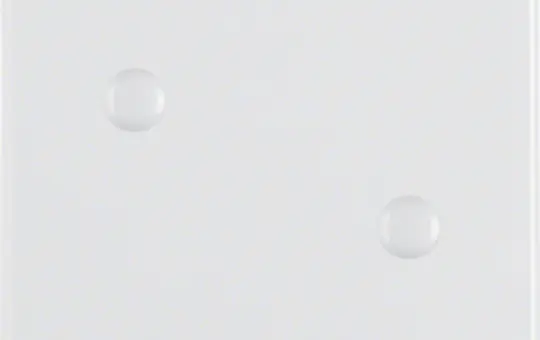 BERKER 155909 Wippe wg UP IP44 1-fach, anschraubbar | polarweiß glänzend