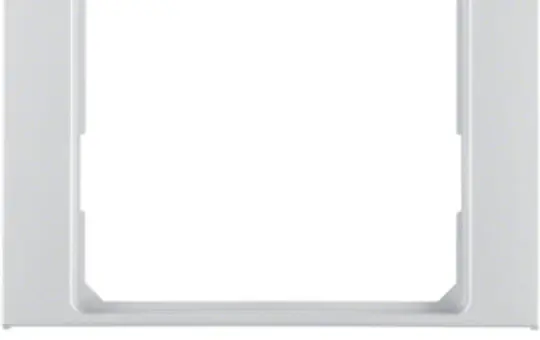 BERKER 11087003 Zwischenring K.1/K.5 50x50 mm | aluminium