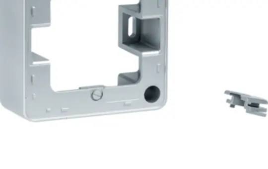 BERKER 10296084 Aufputzrahmen Arsys 1-fach | alu samt lackiert