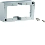 BERKER 10306084 Aufputzrahmen Arsys 2-fach | alu samt lackiert