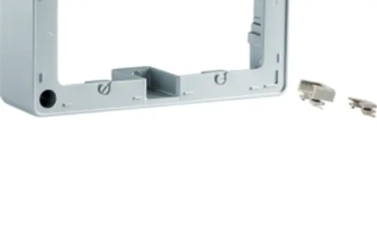 BERKER 10306084 Aufputzrahmen Arsys 2-fach | alu samt lackiert