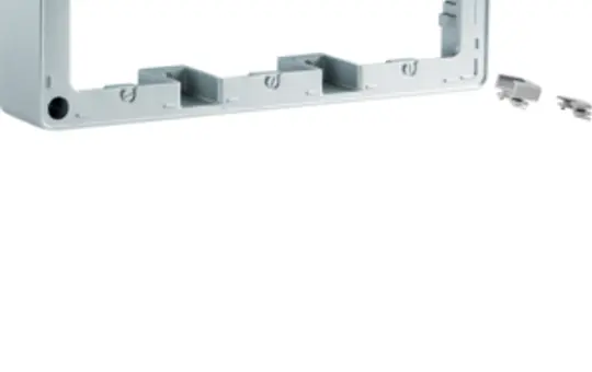 BERKER 10316084 Aufputzrahmen Arsys 3-fach | alu samt lackiert